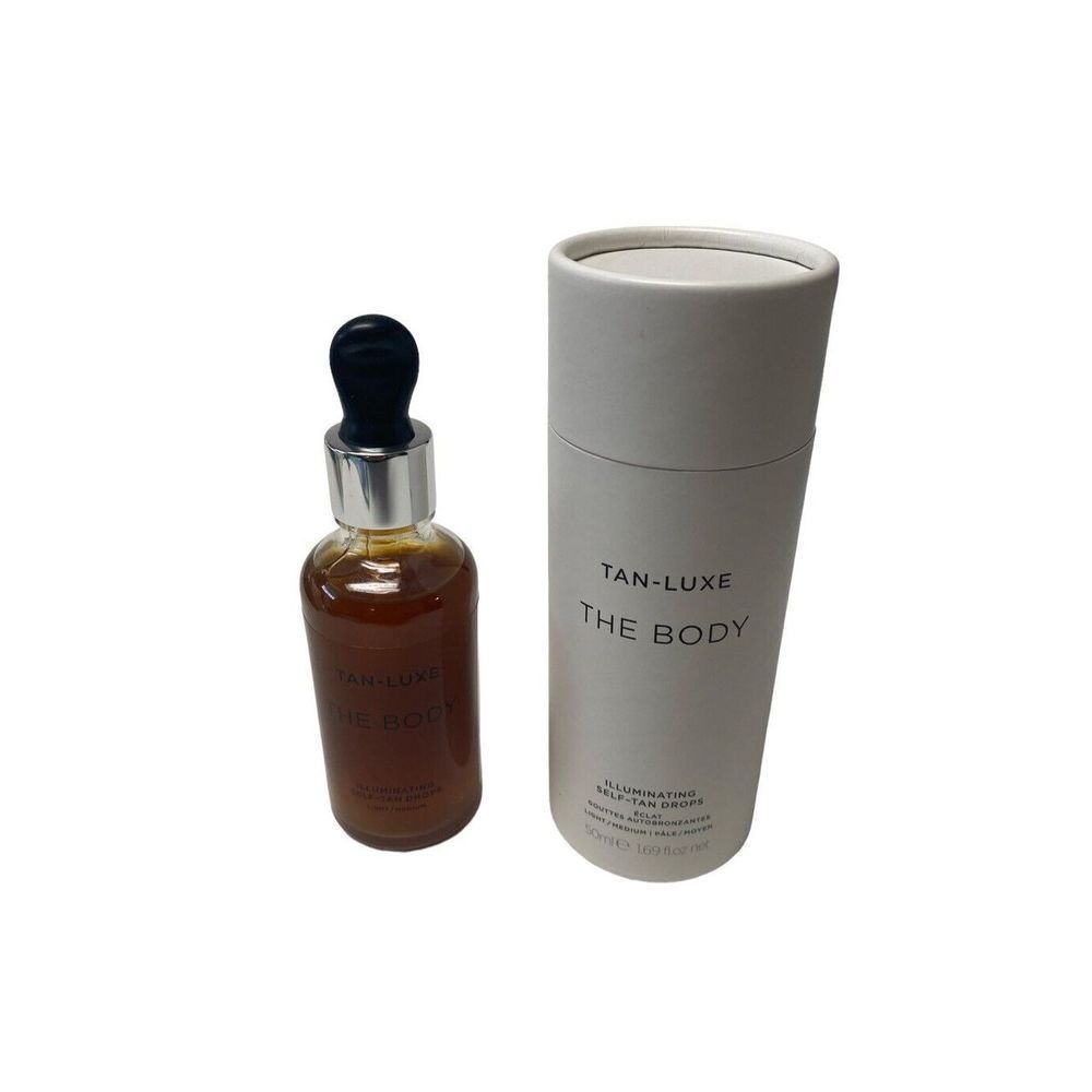 Tan-Luxe The Body Illuminating Self-Drops Light/Medium 1.69oz